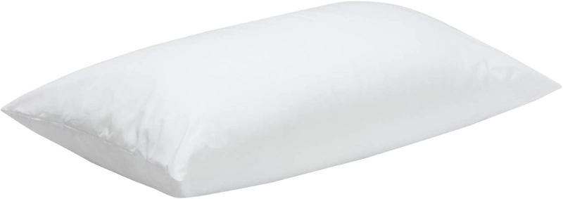 Almohada Pikolin Home de fibra hueca siliconada Ecolofil con firmeza baja y tratamiento antiácaros específicamente diseñada para dormir boca abajo